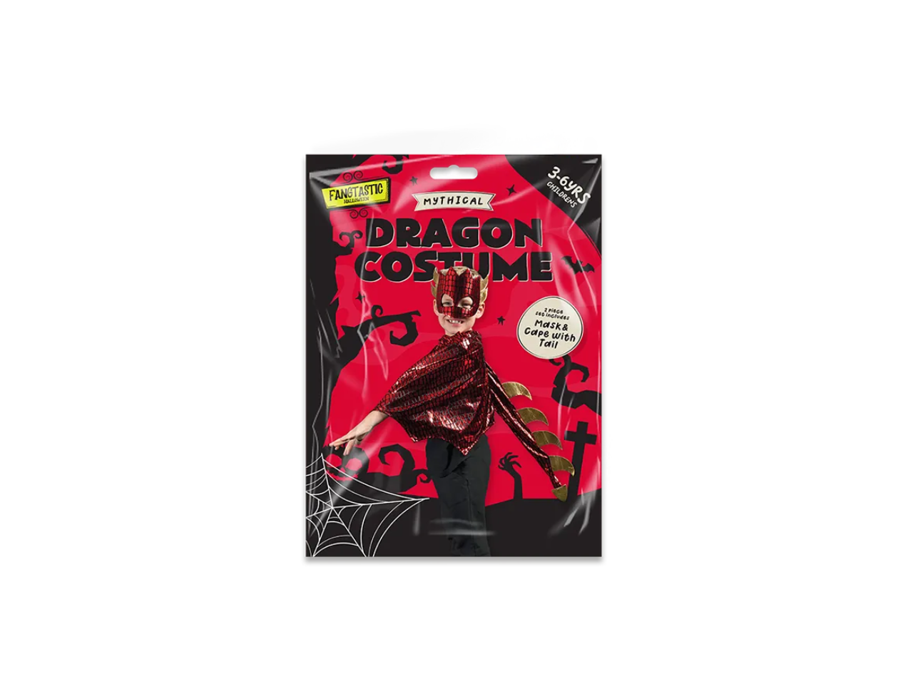 Children's Dragon Costume | 3-6yrs
