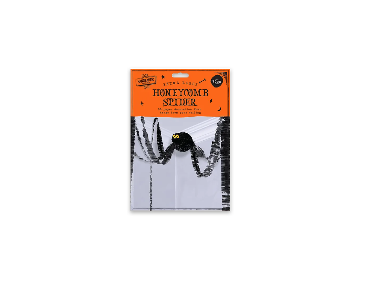 Halloween Spider Honeycomb Decoration | 3D