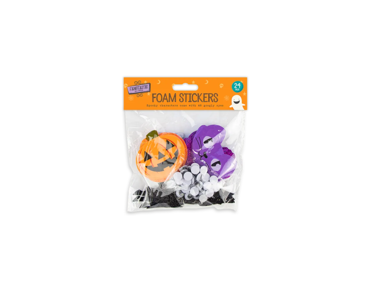 Halloween Foam Sticker Kit | 24 Pack