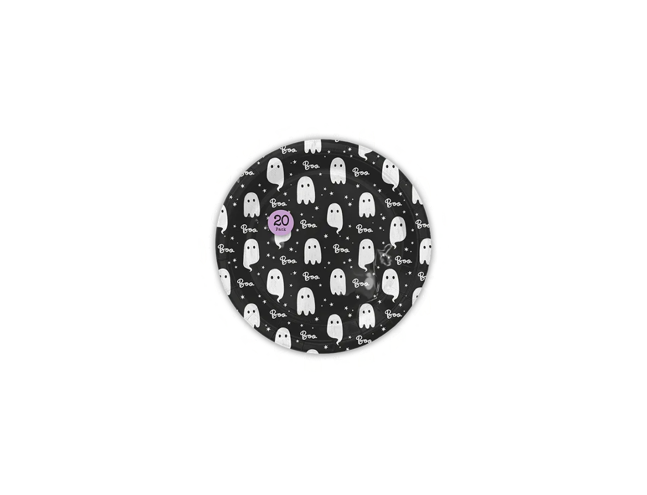 Ghost Paper Plates | 20 Pcs