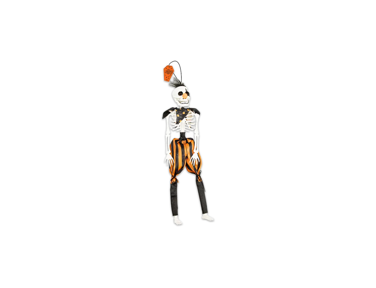 Hanging Clown Skeleton | 40cm