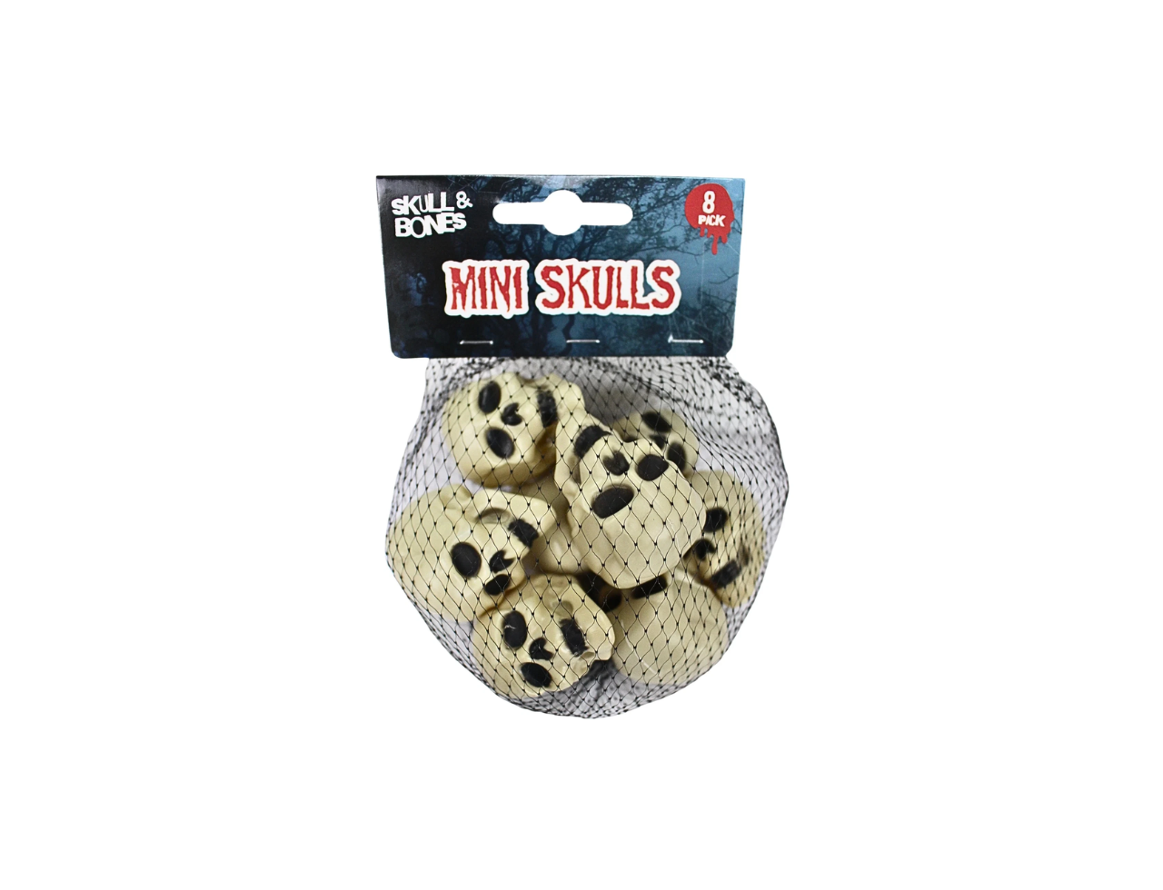 Halloween Mini Skulls | 8Pcs