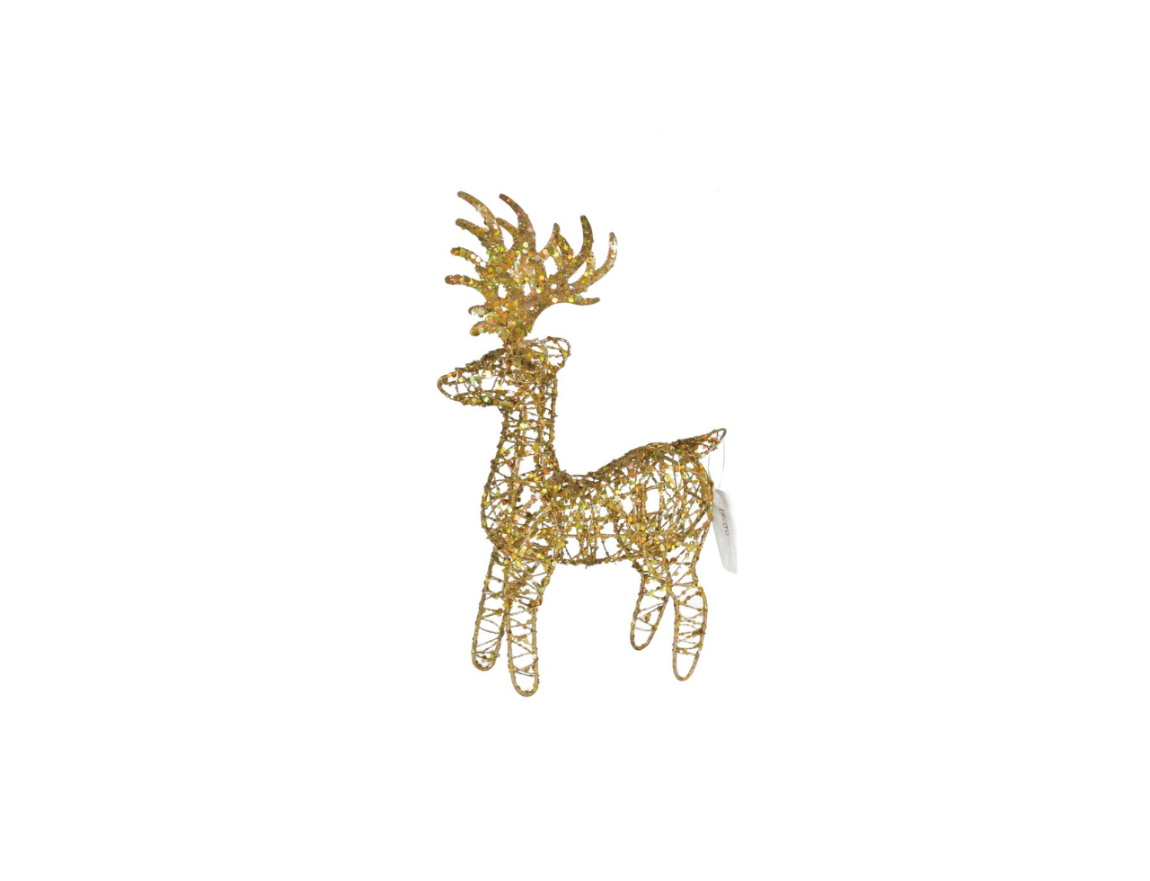 Glitter Wire Reindeer