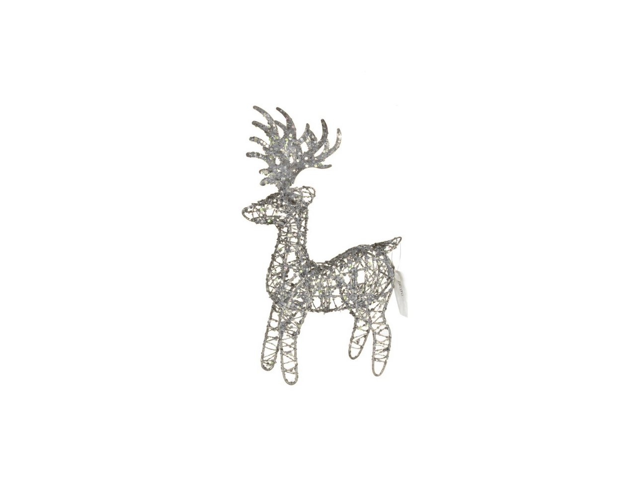 Glitter Wire Reindeer