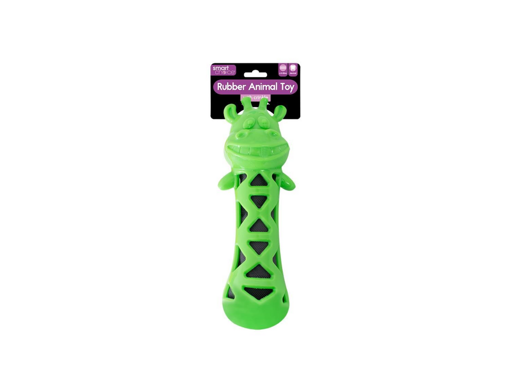 Animal Rubber Batton Dog Toy