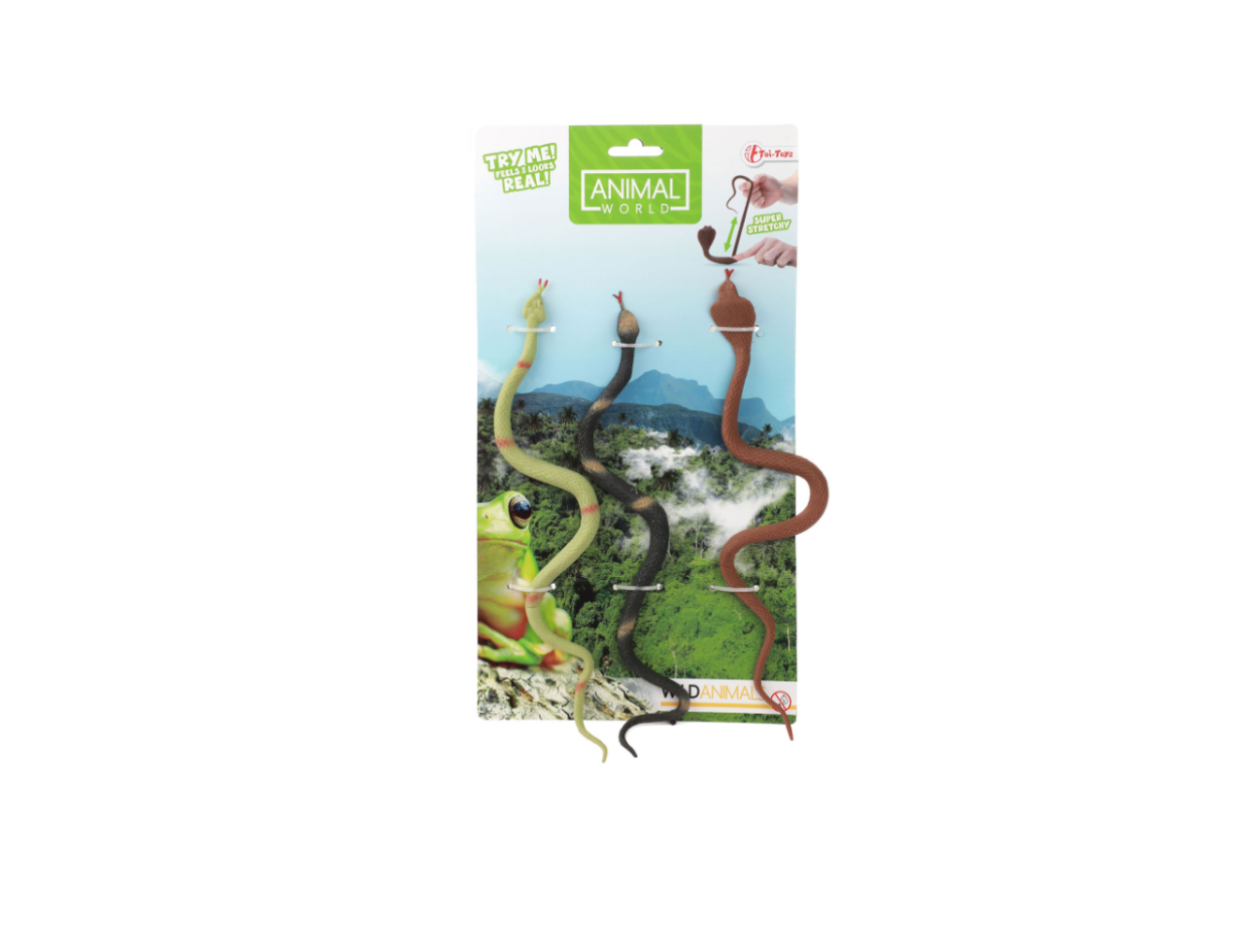 Lifelike Snakes Stretchable | 3 Pcs