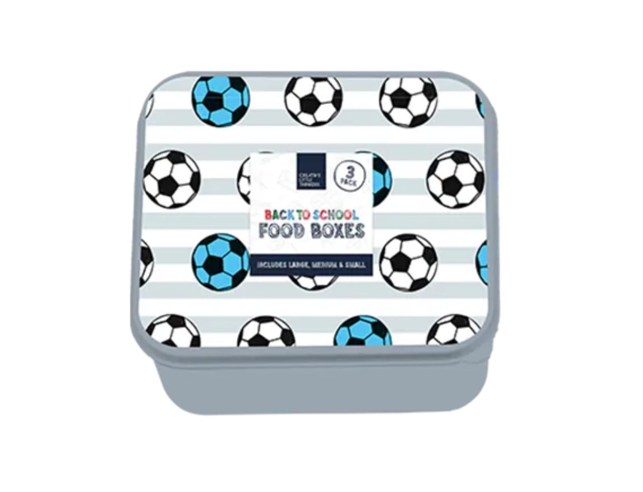Printed Food Boxes | 3 Pcs