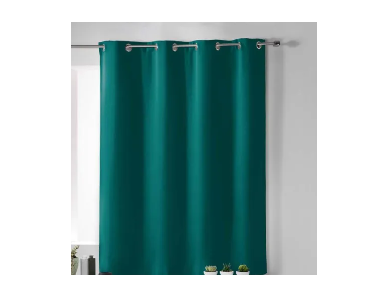 Blackout Curtain With 8 Eyelets