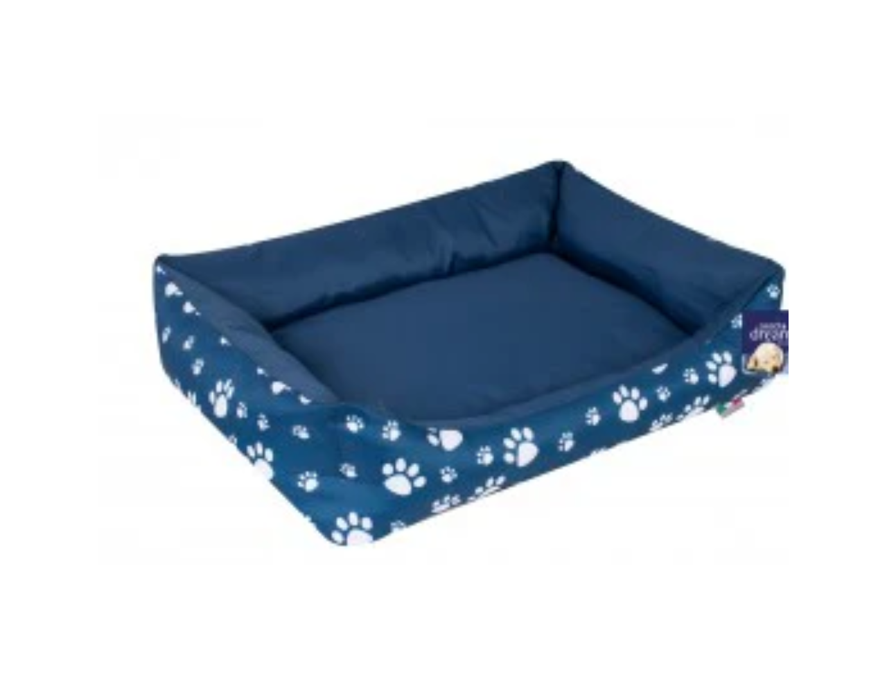 Paw Printed Bed