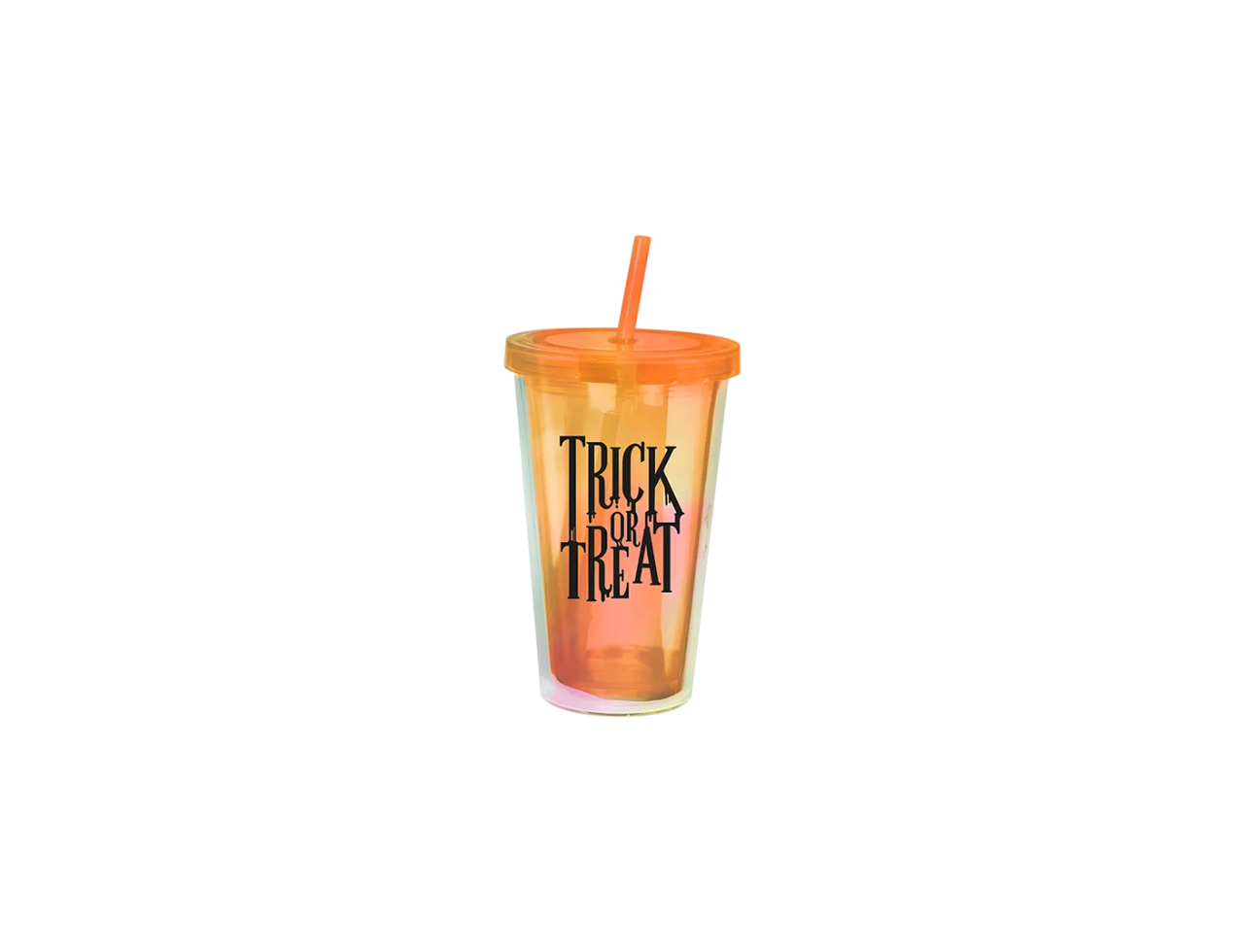Spooky Halloween Holographic Tumbler