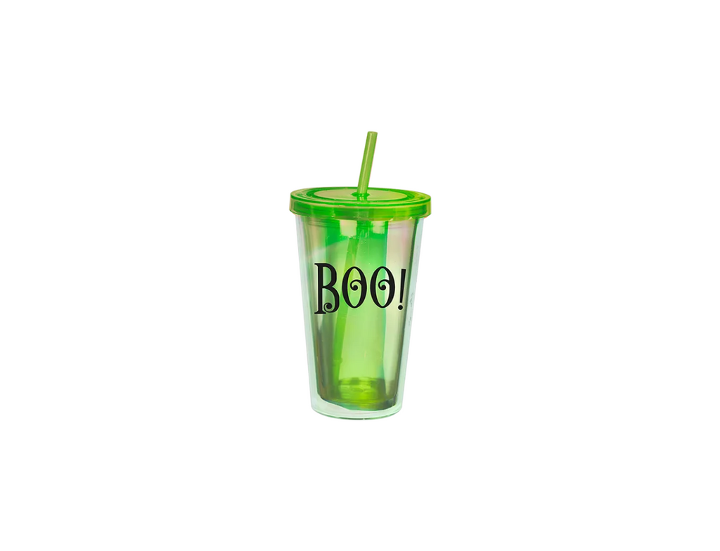 Spooky Halloween Holographic Tumbler