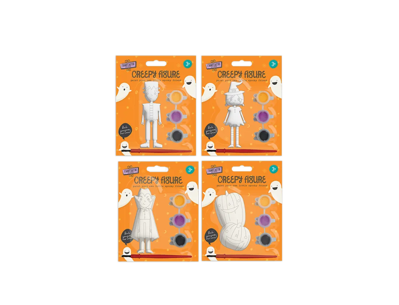 Paint Your Own Halloween Figure | DIY