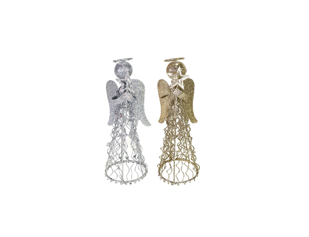 Glitter Curly Angel | 20cm