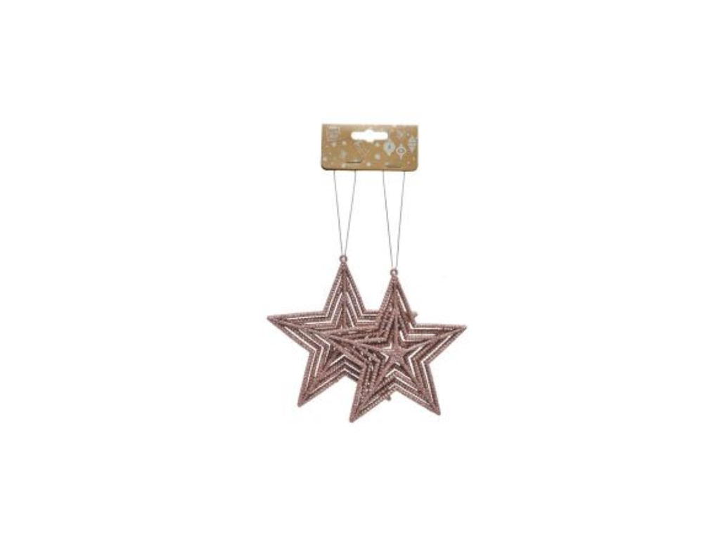 Hanging Glitter Decoration | 2Pcs