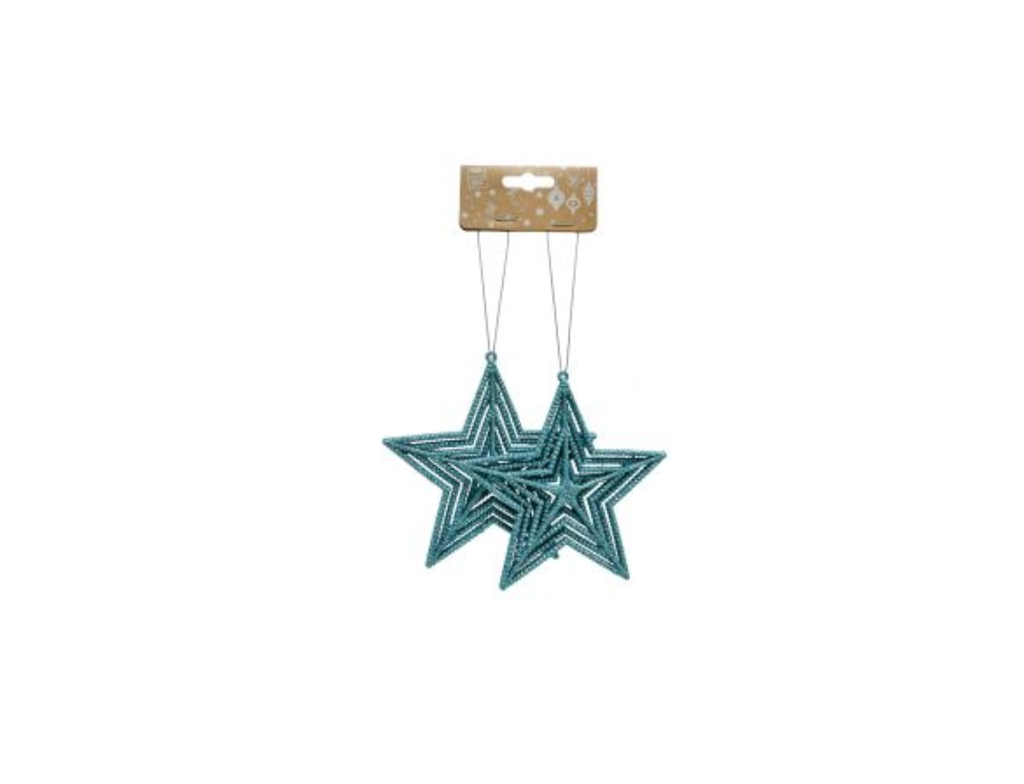 Hanging Glitter Decoration | 2Pcs