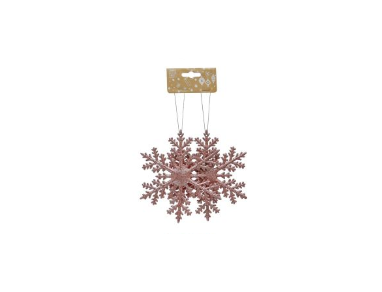 Hanging Glitter Decoration | 2Pcs