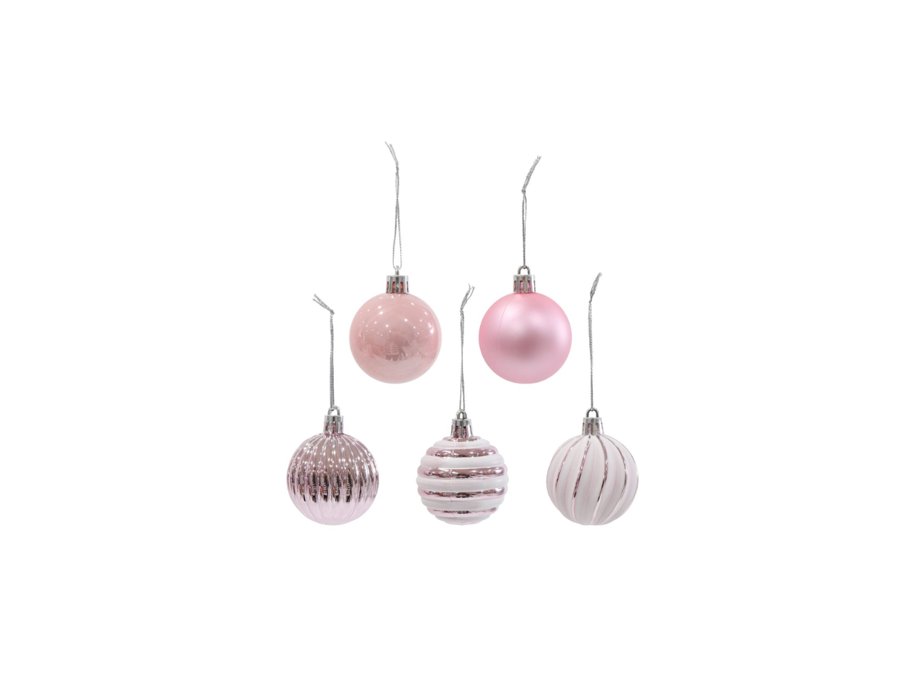 Pink Baubles | 30Pcs