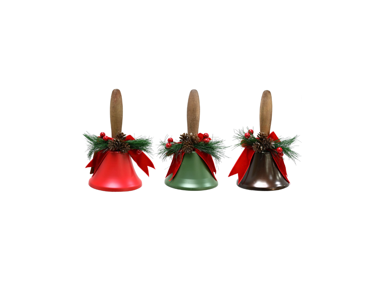 Vintage Matte Santa Bell