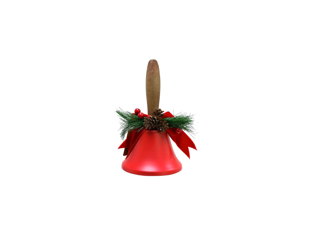 Vintage Matte Santa Bell