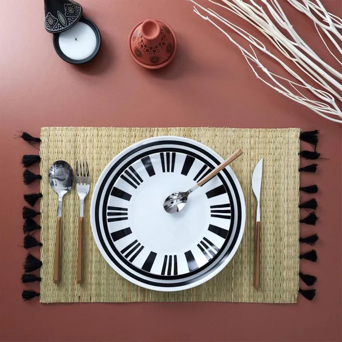 Placemat With Pompoms