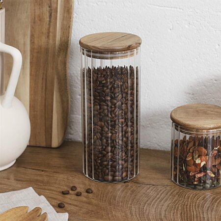 Glass Storage Jar | Transparent 110cl