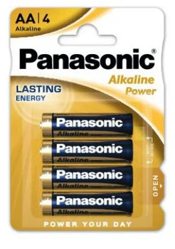 Panasonic Alkaline Power  AA |4