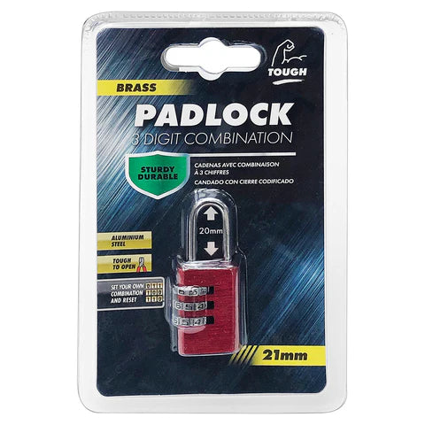Pad Lock | 3 Digit Combination