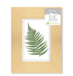 Norfolk Glass Frame Beech 4X6