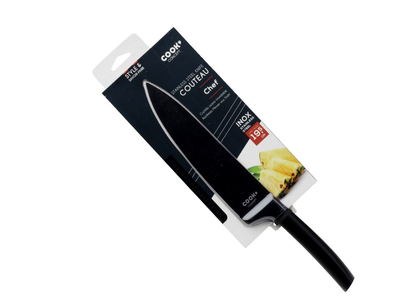 Black Chef knife | 19.5 cm