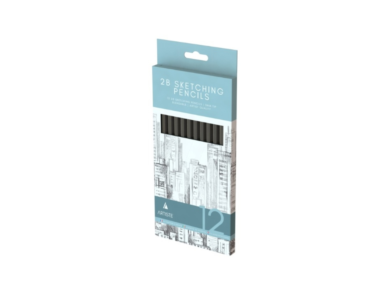 Artist Sketching Pencils | 12 Pcs