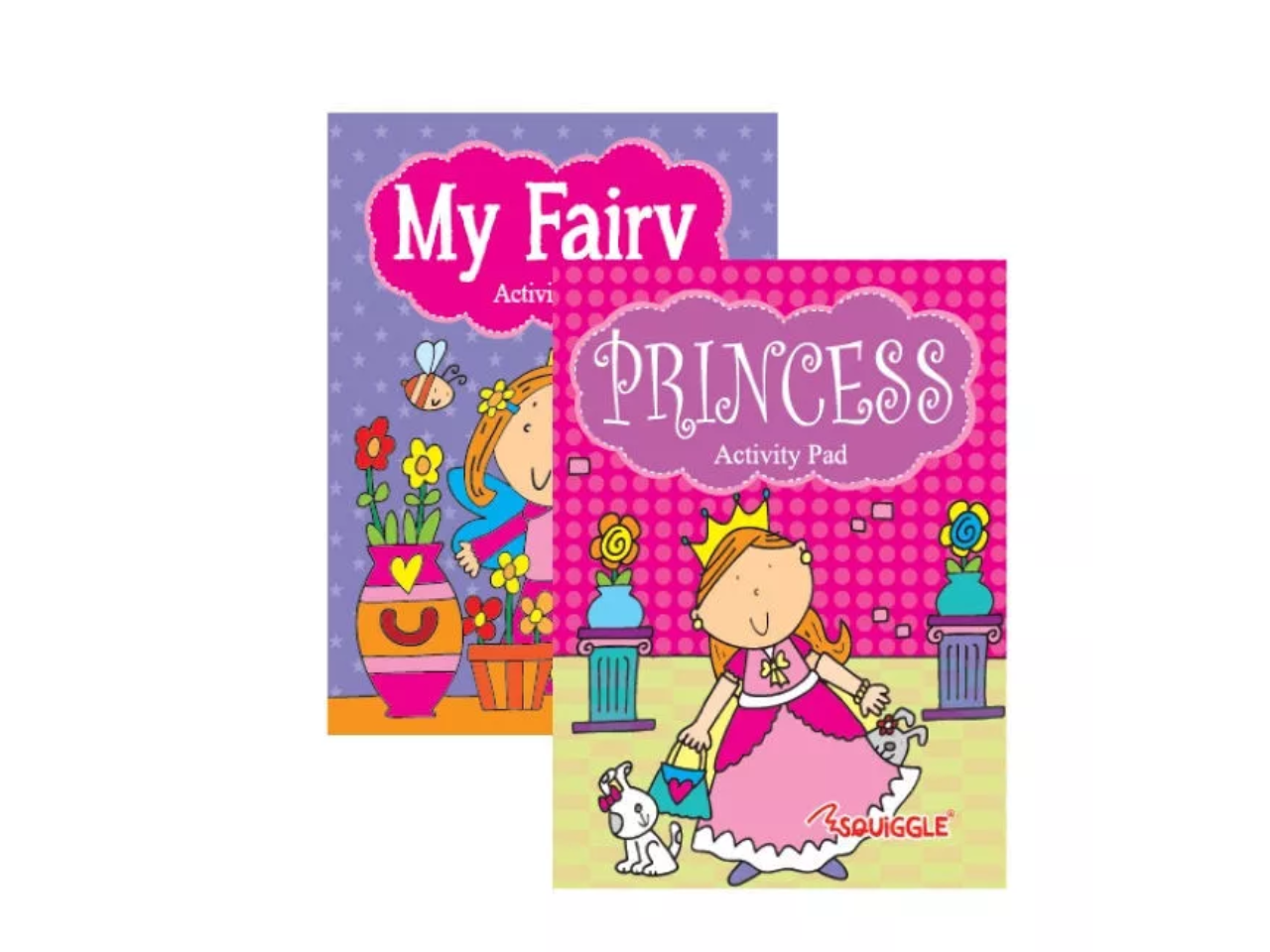 A6 Pocket Colouring Book Princess & Fairy