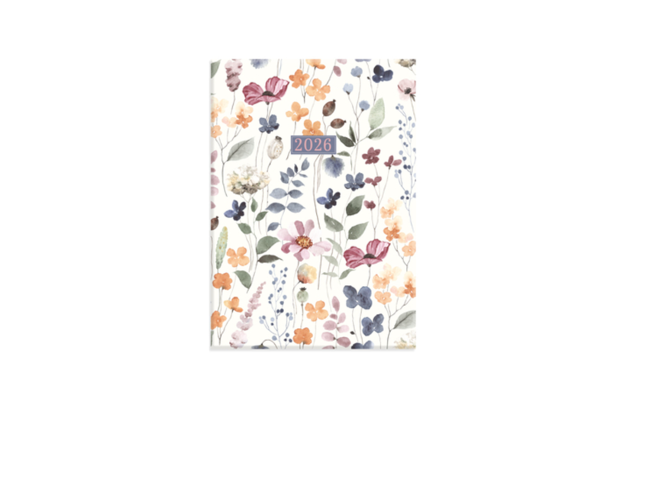 A5 Diary Wild Bloom Week To View 2026