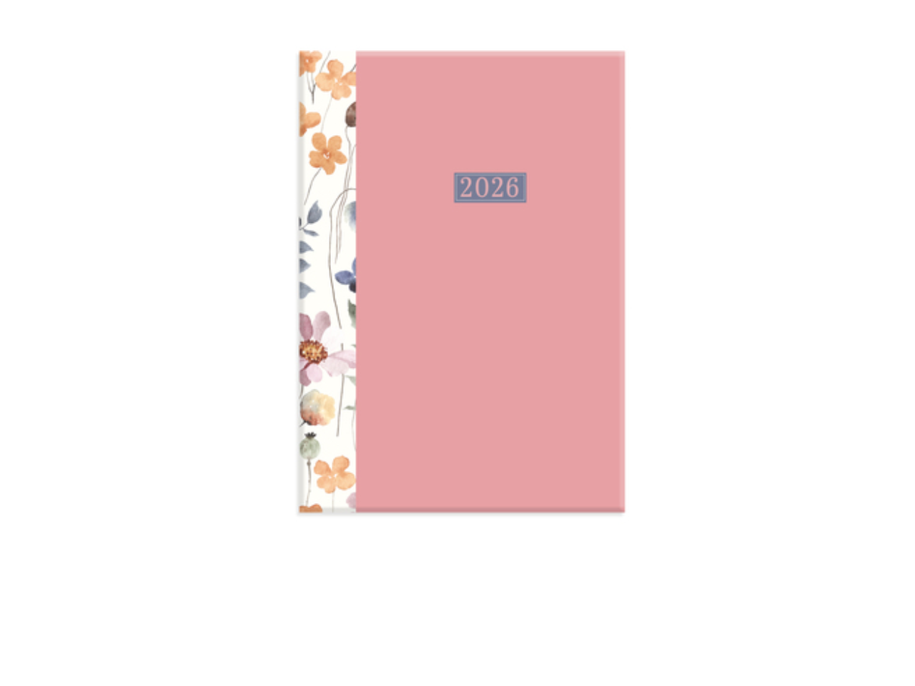 A5 Diary Wild Bloom Week To View 2026