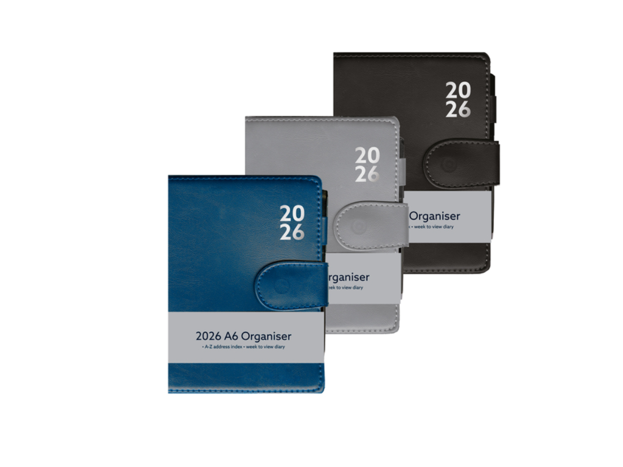 A6 Organiser Padded Cover With Pen  2026