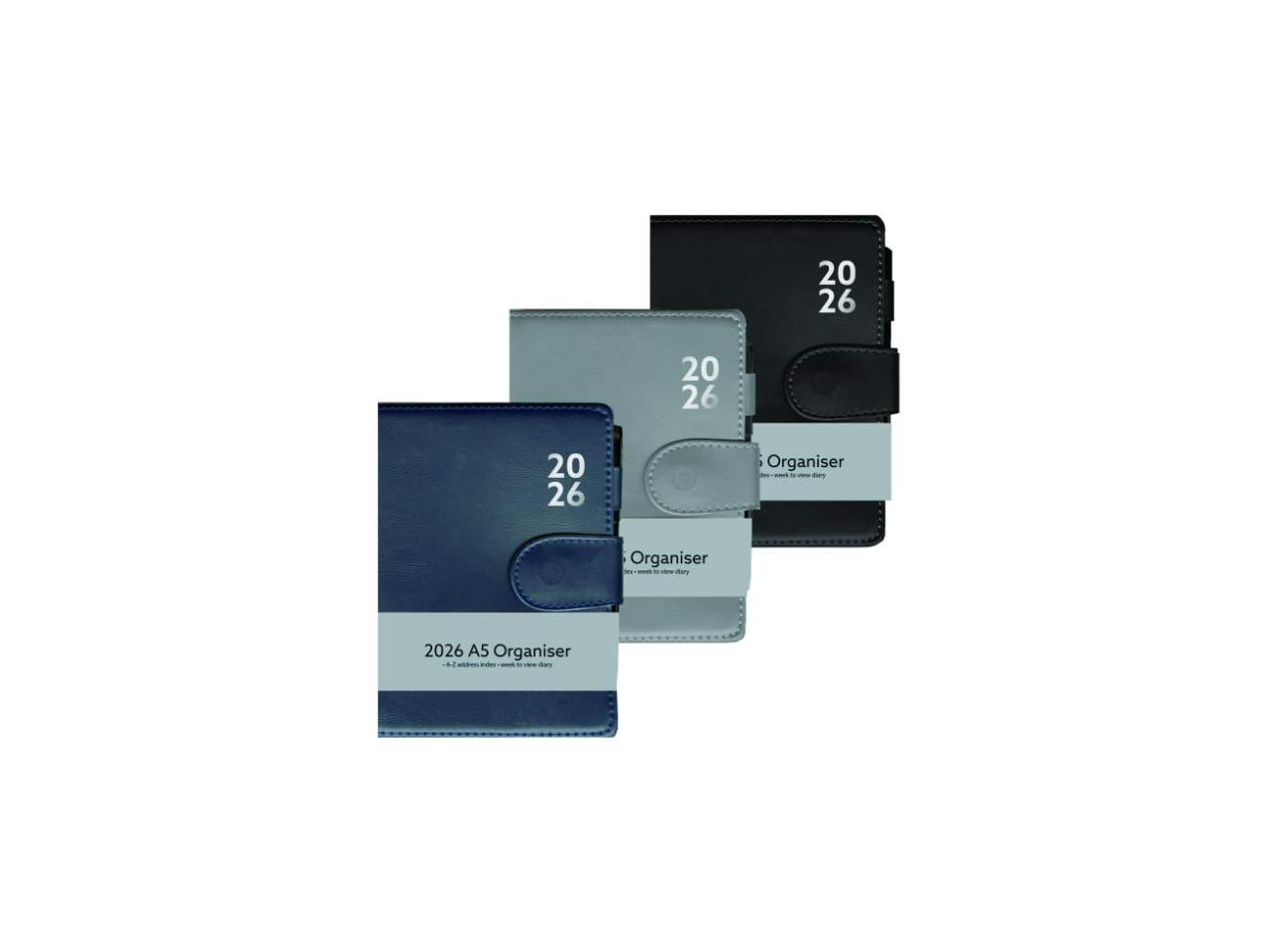A5 Organiser Padded Cover With Pen  2026
