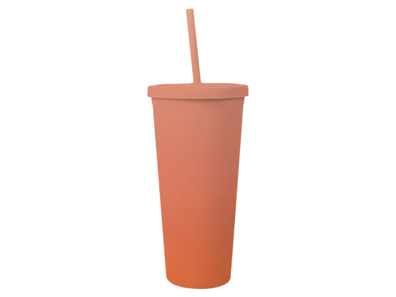 Ombre Cup With Straw | 650 ml