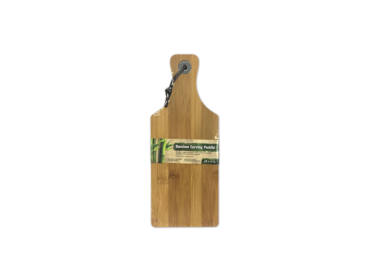 Bamboo Serving Paddle