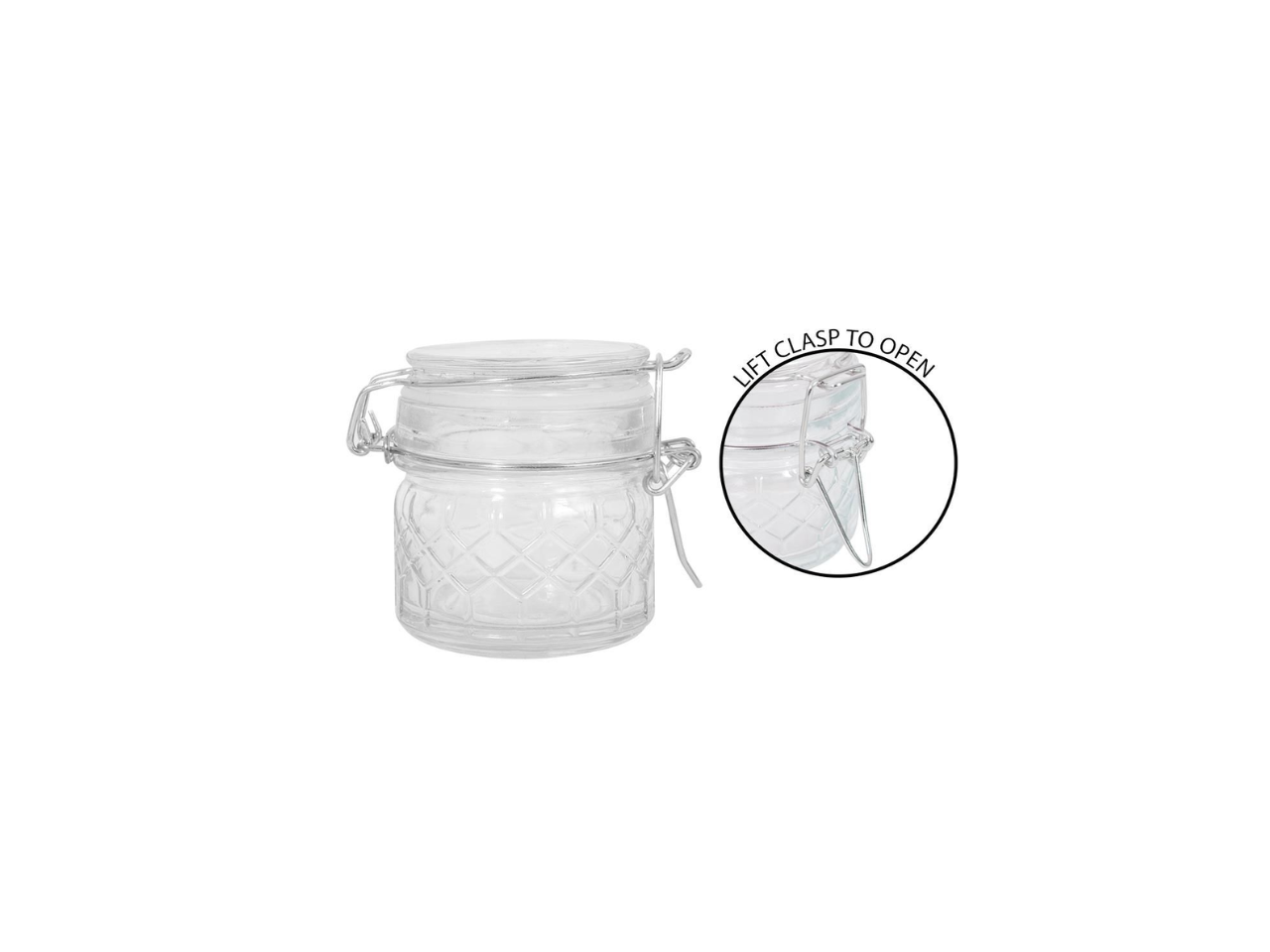 Decorative Clip Top Jar