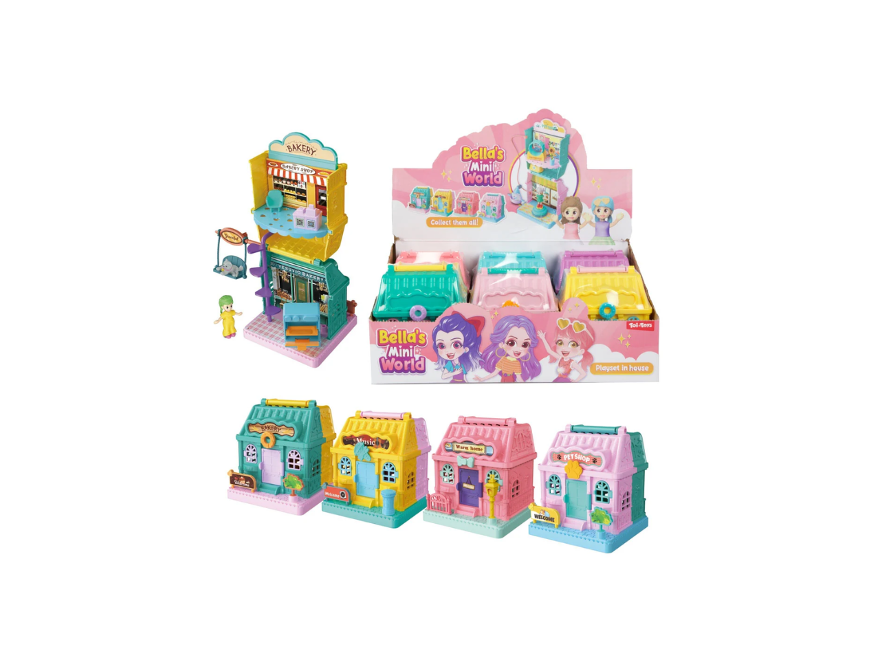 Bella's Mini Play Set | Houses
