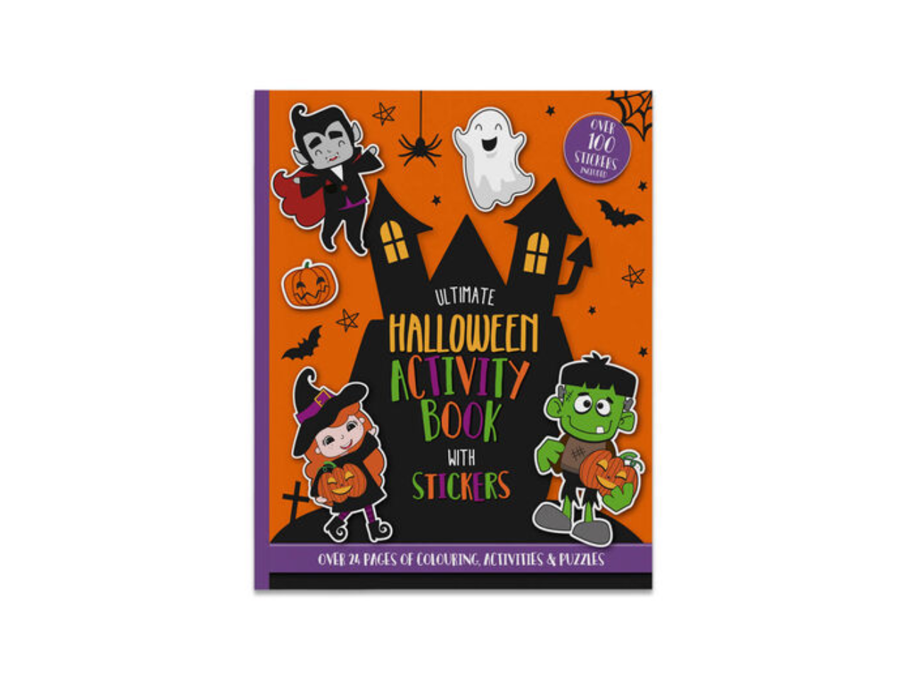 Halloween Activity book with Stickers