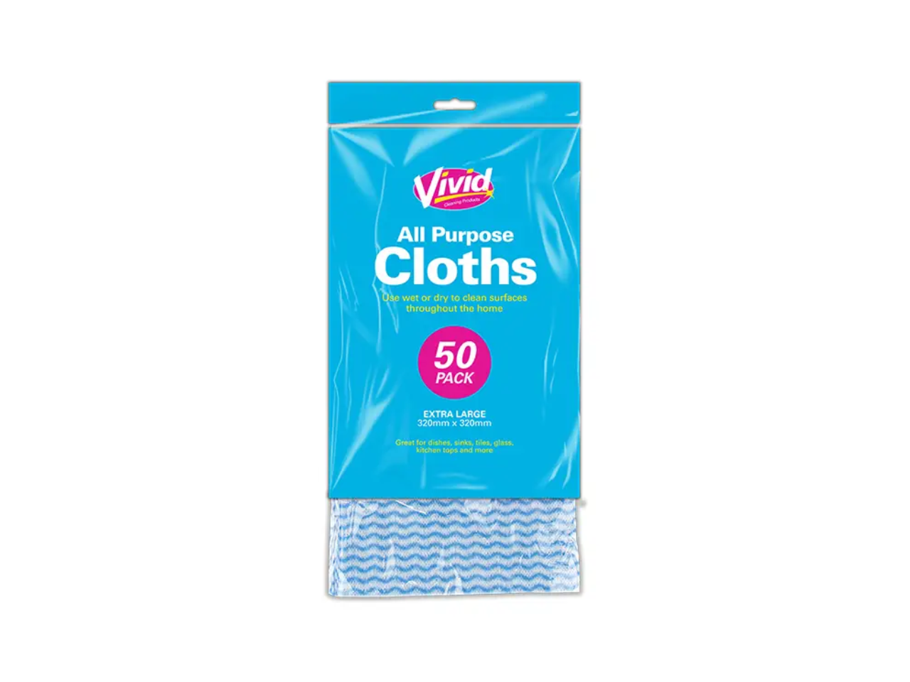 Multi Purpose Cloths | 50 Pcs