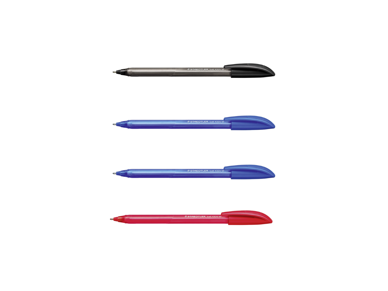 Staedtler Pens Pull Cap | Set of 4