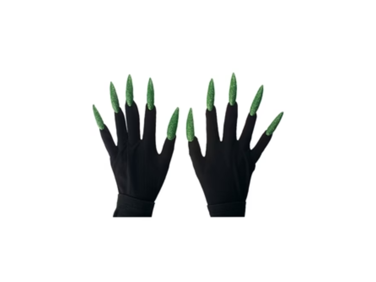 Halloween Green Nail Gloves