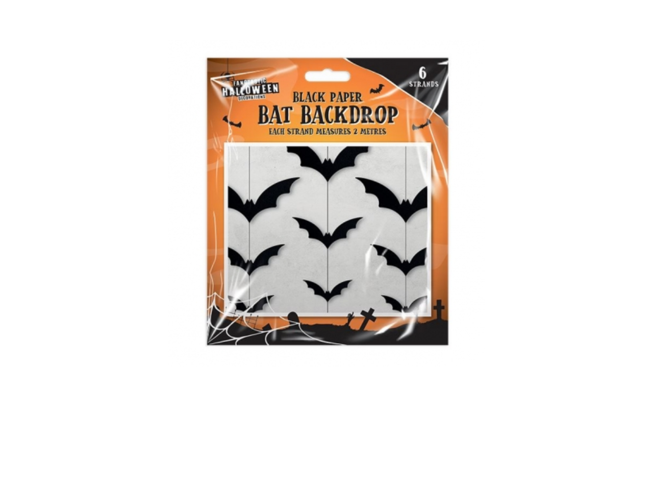 Black Paper Bat Backdrop | 2M