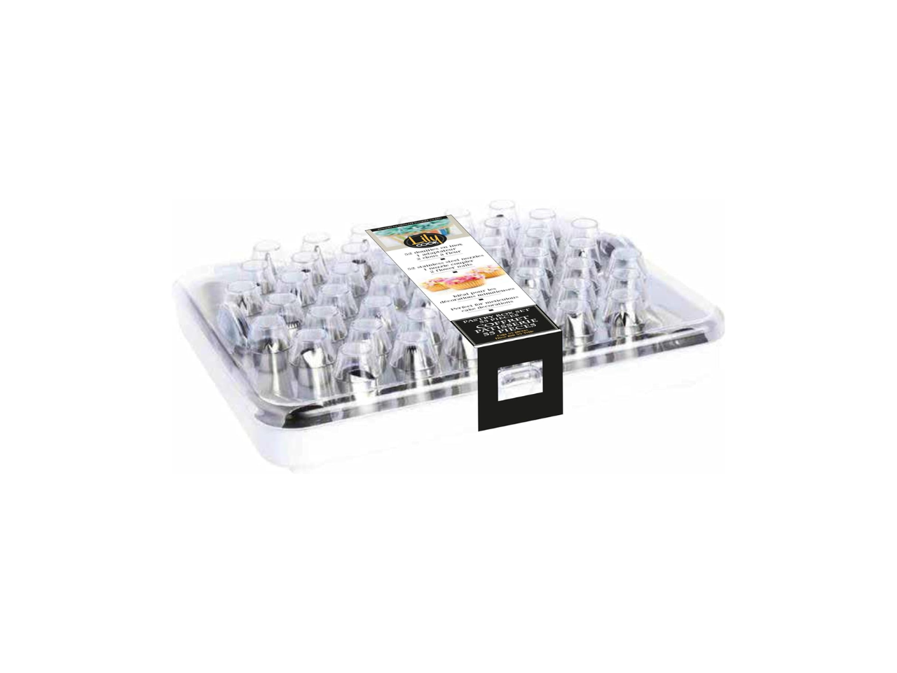 Stainless Steel  Nozzles | Box of 55 Pcs