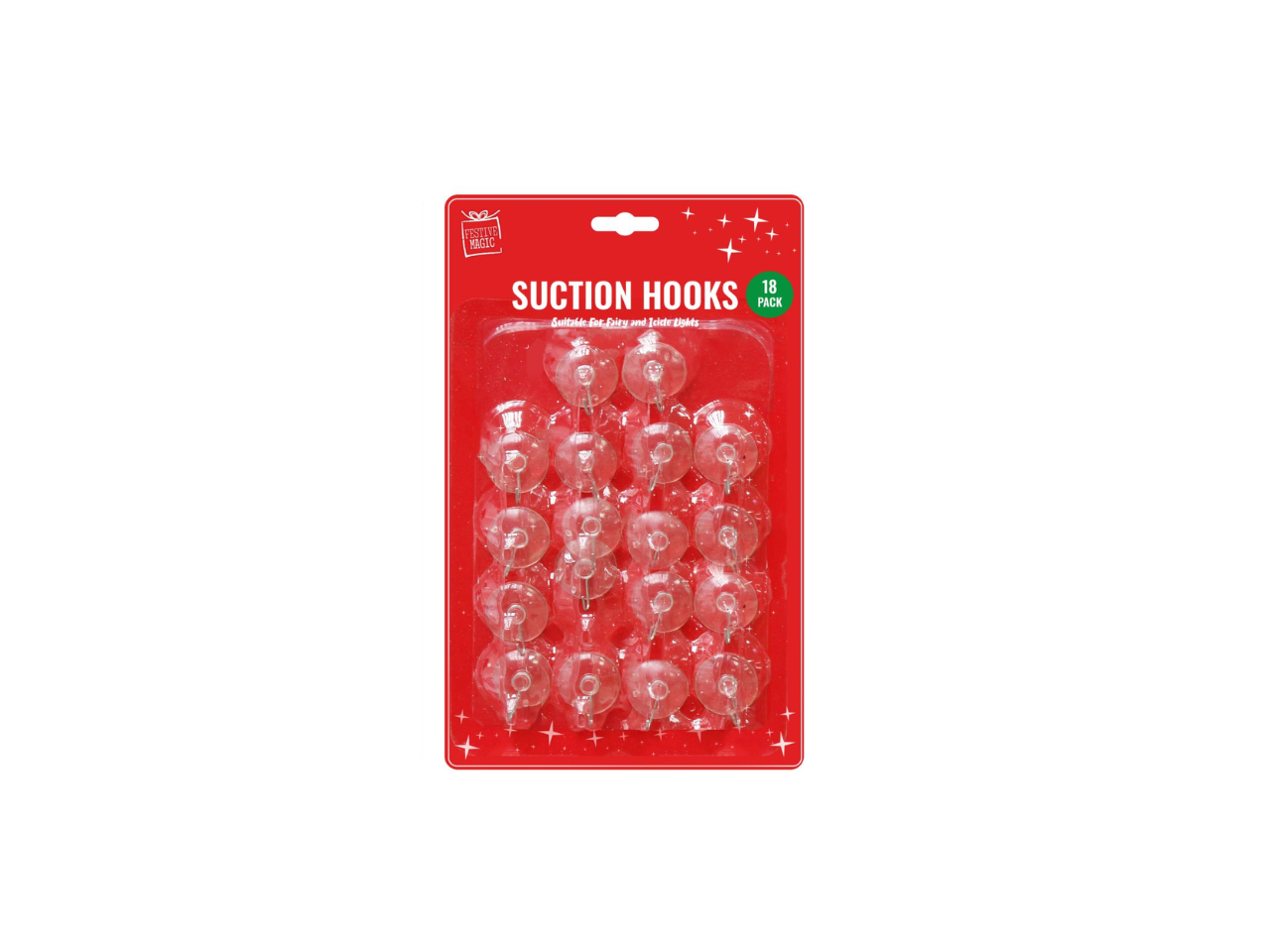 Suction Cup Hooks | 18 Pack