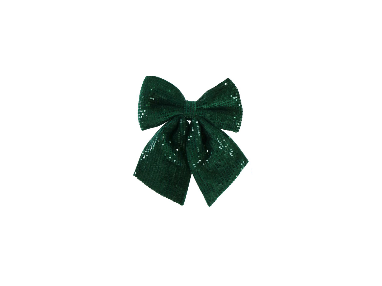 Christmas Velveteen Bow Sequins | 20X26CM