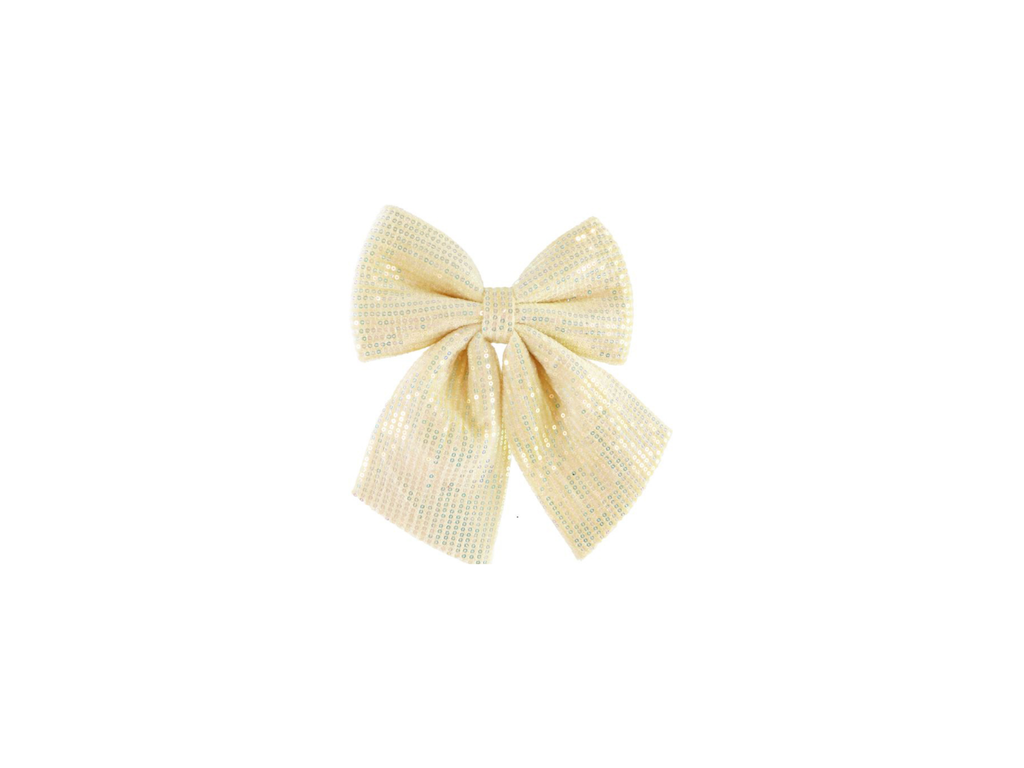Christmas Velveteen Bow Sequins | 20X26CM