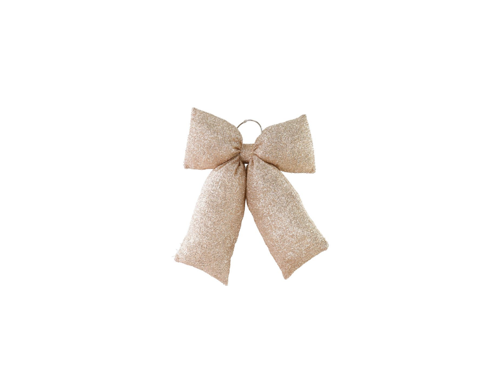 Puffy Tinsel Door Bow | 29X45CM