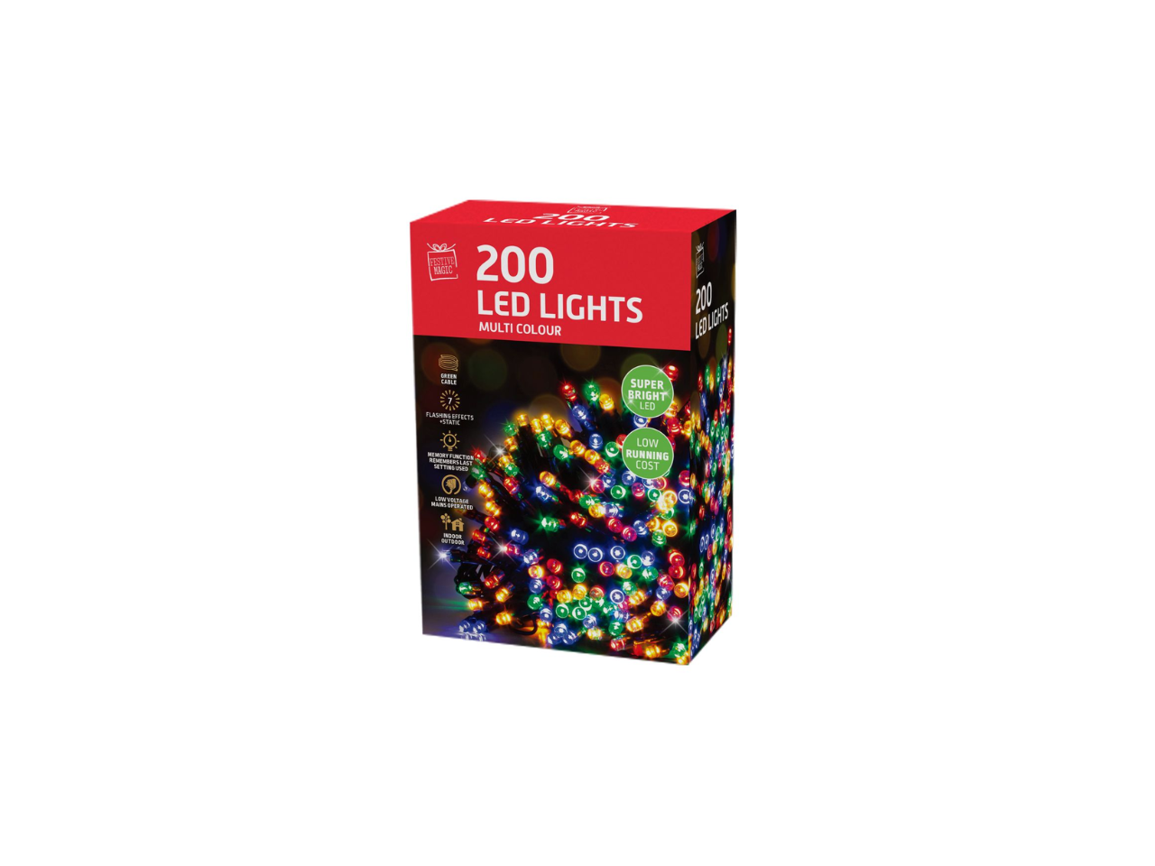 200 Multi Colour Lights | LED